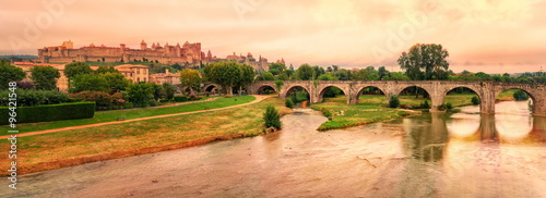Cite de Carcassonne, Languedoc-Roussillon, France photo