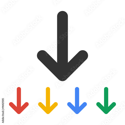 Vector icon arrow