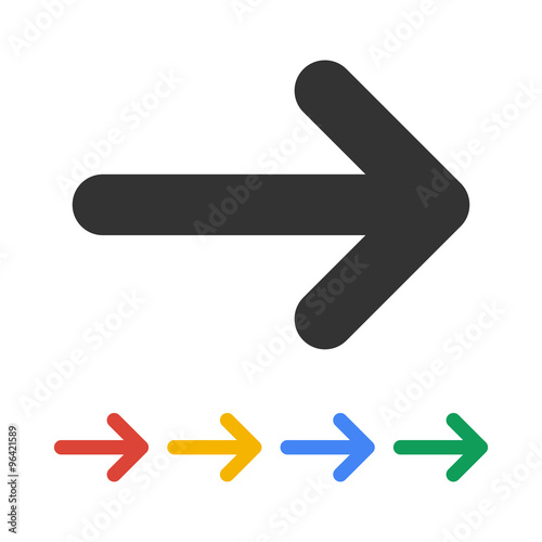 Vector icon arrow