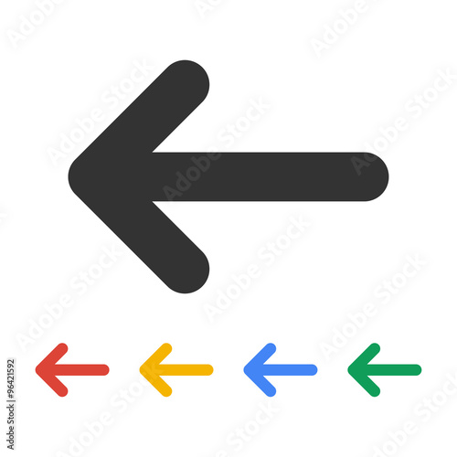 Vector icon arrow