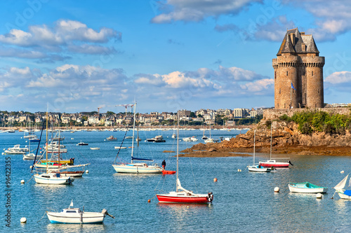 Solidor Tower, Saint Malo, Brittany, France photo