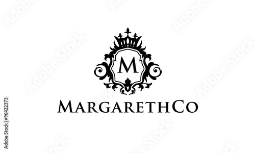 M Logo - Royal and Vintage