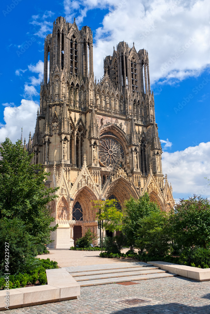 Notre Dame de Reims Cathedral, France