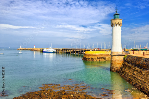 Lighthouse in Quiberon, Brittany, France