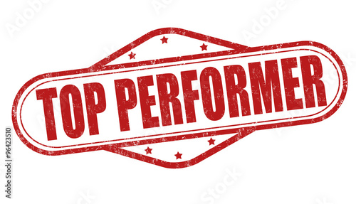 Top performer stamp