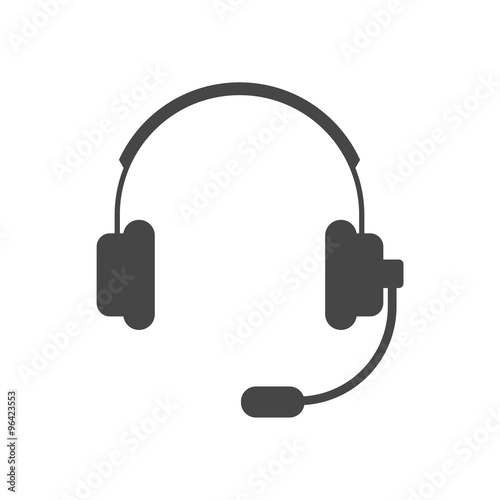 Headphone Icon, Headphone Icon Vector