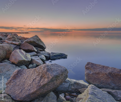 Sunset on the bay