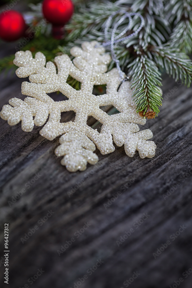 Christmas decoration with copy space Christmas decoration with copy space