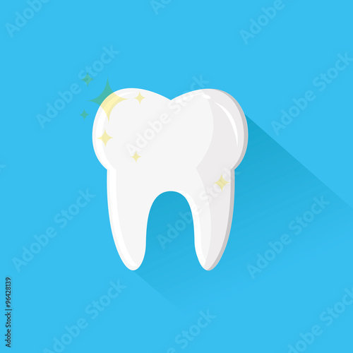 Dentist Tooth logo icon Vector illustration