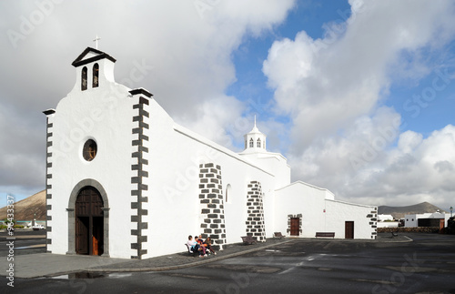 Église Notre-Dame des Douleurs à Mancha Blanca à Lanzarote photo