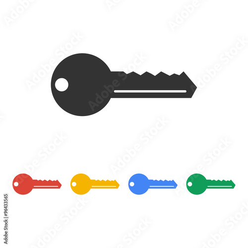 Key vector icon
