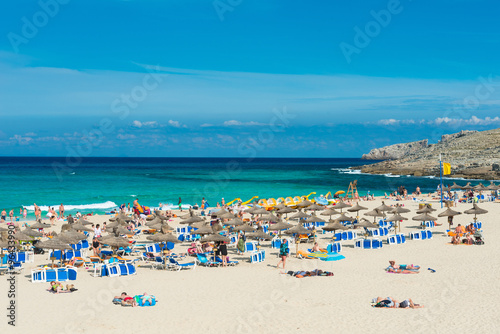 XXX - Sandy beach on Mediterranean - Mallorca - 4593 © Wolfgang Jargstorff