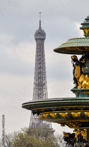 The Eiffel Tower in Paris