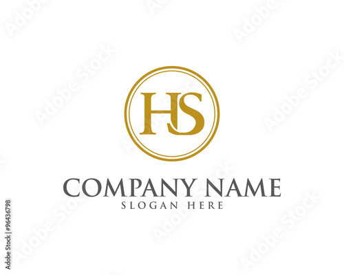HS Letter Logo Icon 1