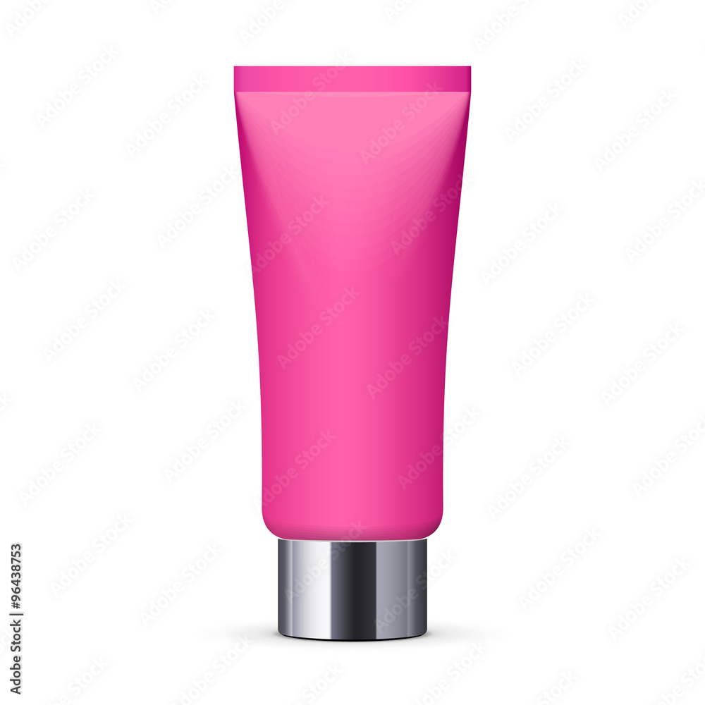 Pink Long Clean Tube Of Cream Pink Long Clean Tube Of Cream