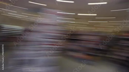 Spinning in Shopping mall 