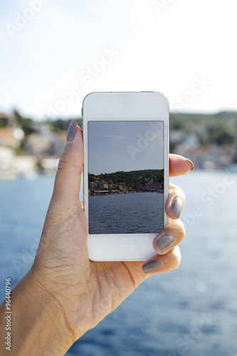 Photographing with smart phone