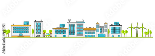 ville écologique dessin