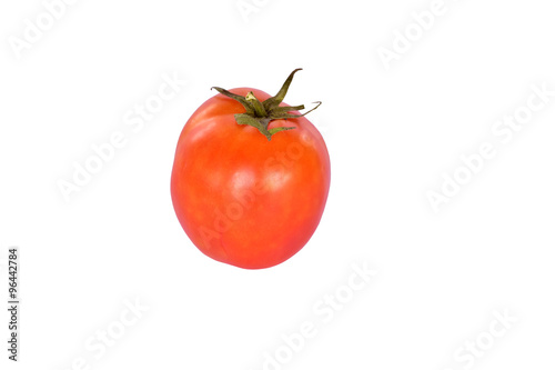 tomato for healthy diet and body weight control on white background