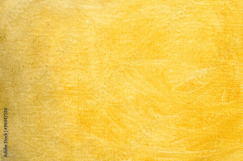 yellow painted artistic canvas background © aga7ta