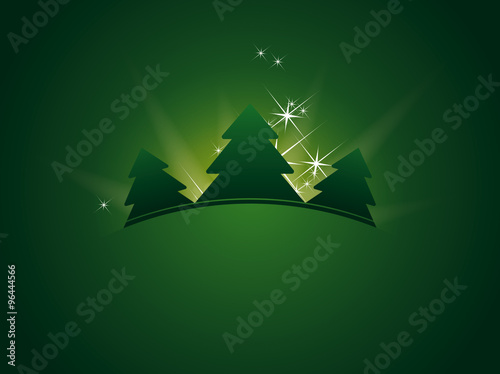 BACKGROUND GREEN CHRISTMAS