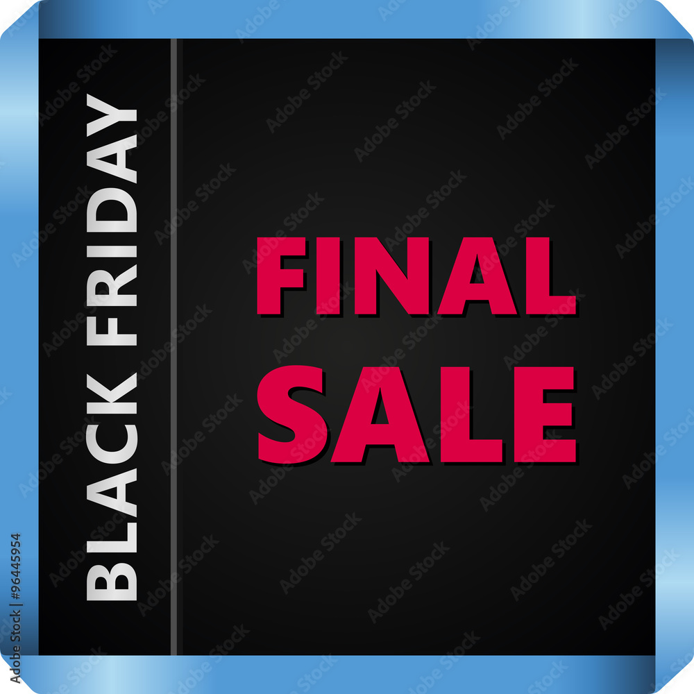 Black Friday collection sale banner