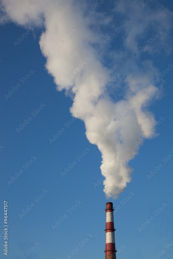 smoke from the chimney