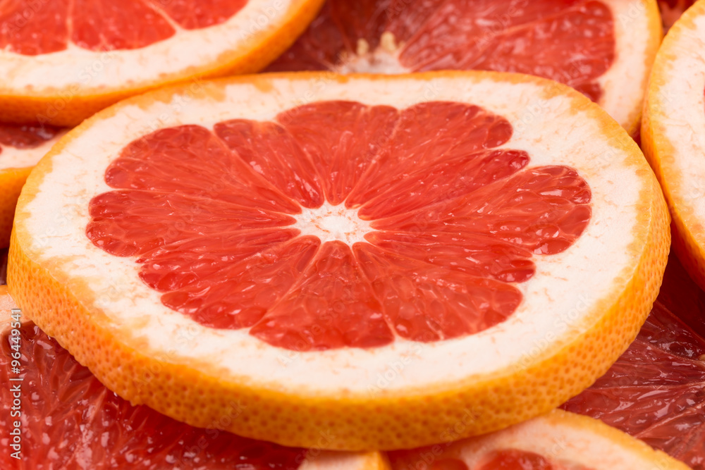 Grapefruit slices