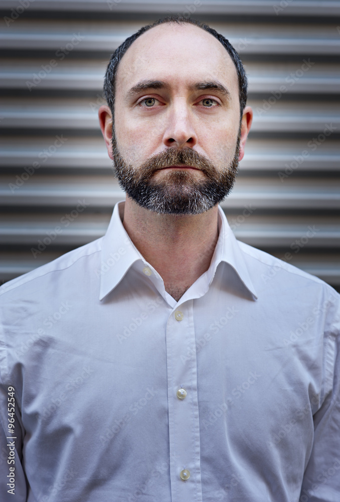 Fototapeta premium Headshot of handsome man