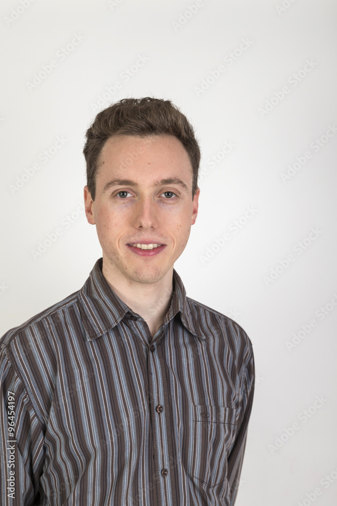 portrait of handsome young man portrait of handsome young man