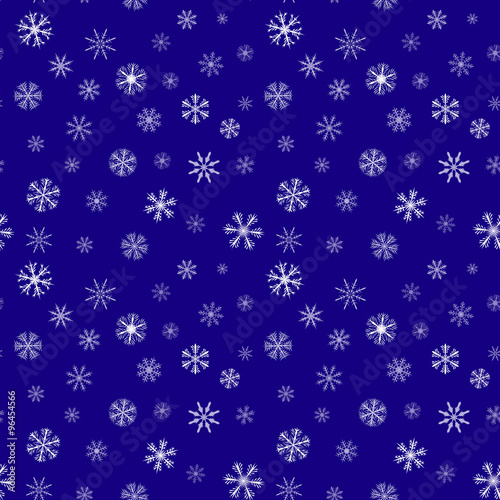 Seamless abstract snowflake...