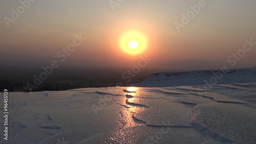 Site de Pamukkale en Turquie