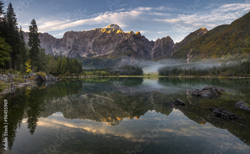 panorama of themountain  lake