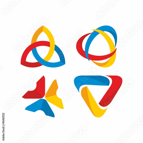 Set the logo of the Christian trinity