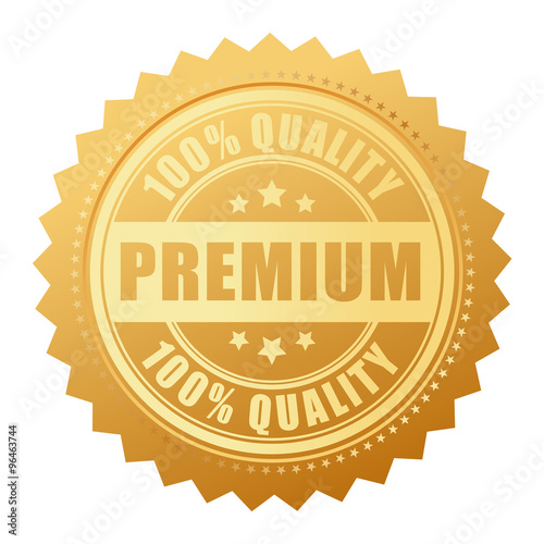 Premium quality gold seal