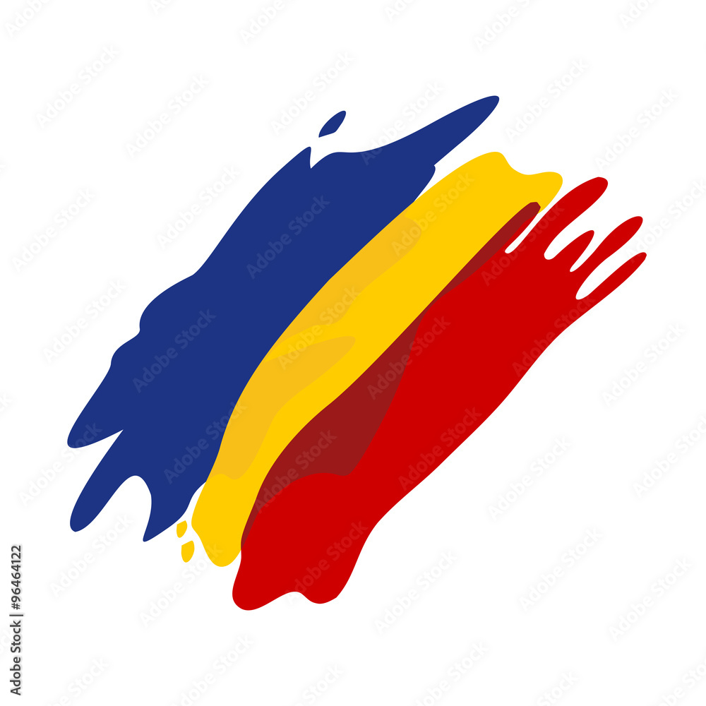 Obraz premium Flag of Romania