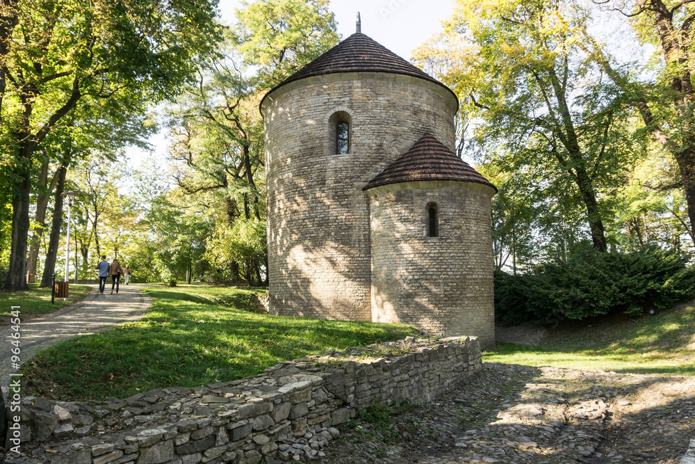 Romanesque rotunda from circa 1180, St. Nicholas Church. Cieszyn