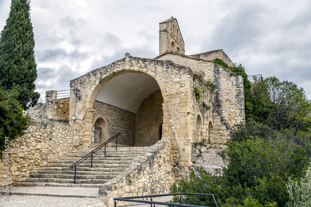 Hermitage of St. Peter in Castellet Catalonia
