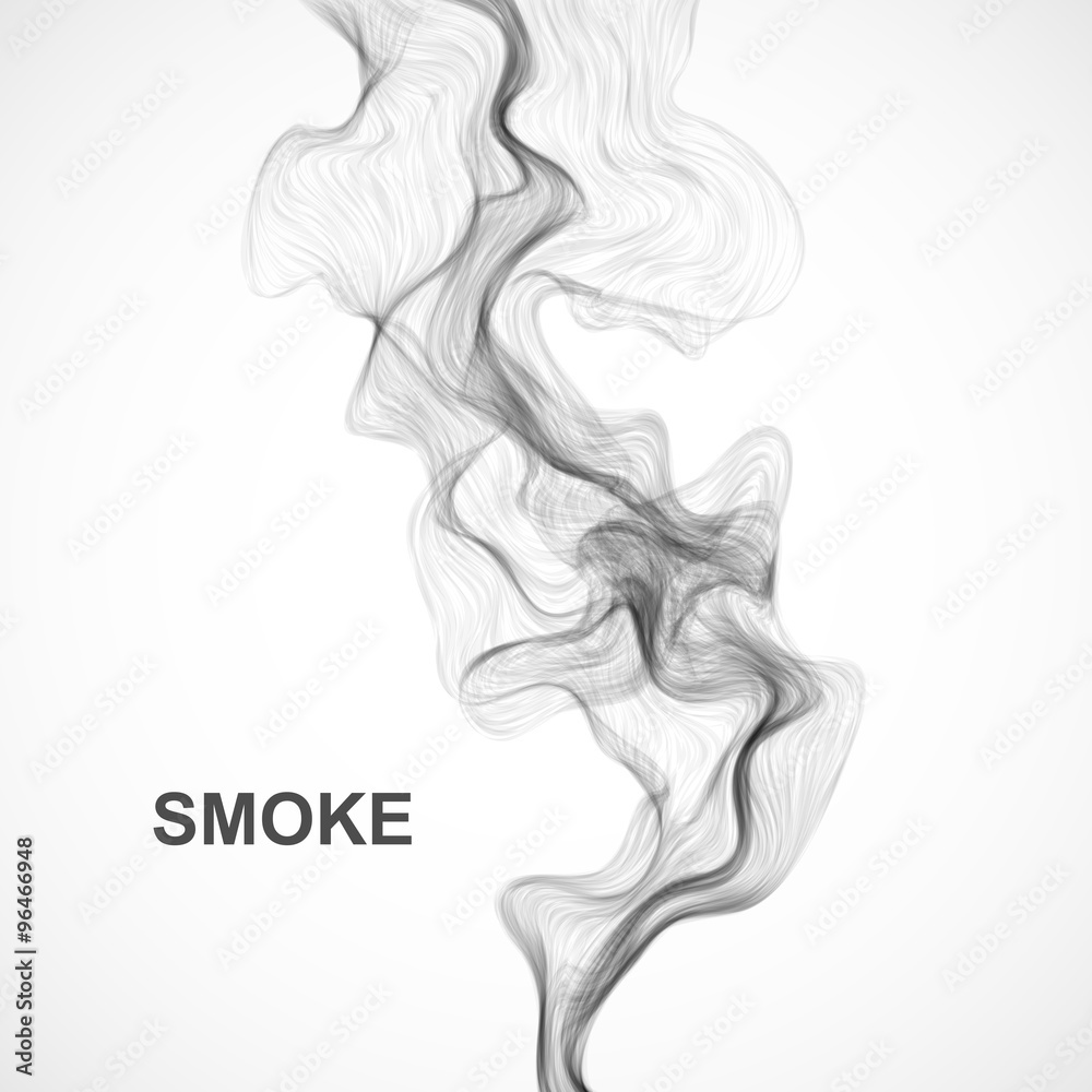 Vector abstract smoke background. Vector illustration.