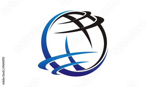 Abstract Globe