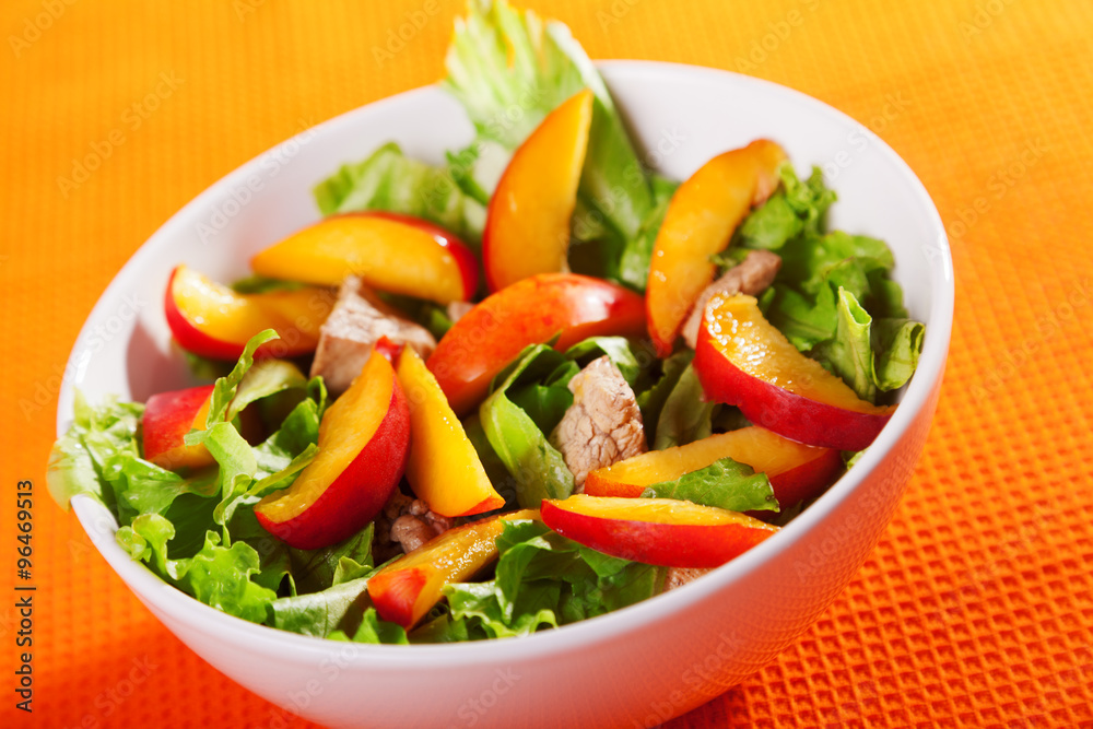 Chicken salad with peaches Chicken salad with peaches