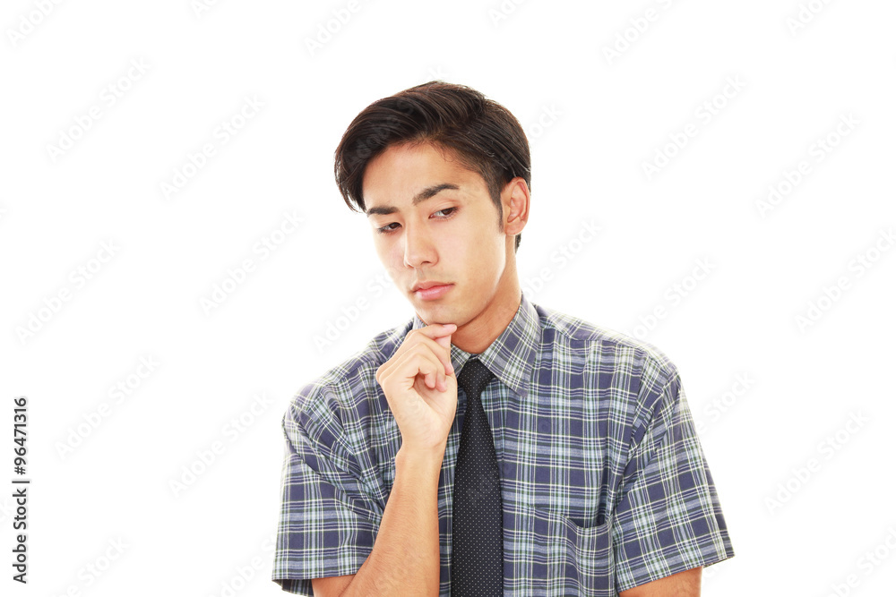 苦悩するビジネスマン