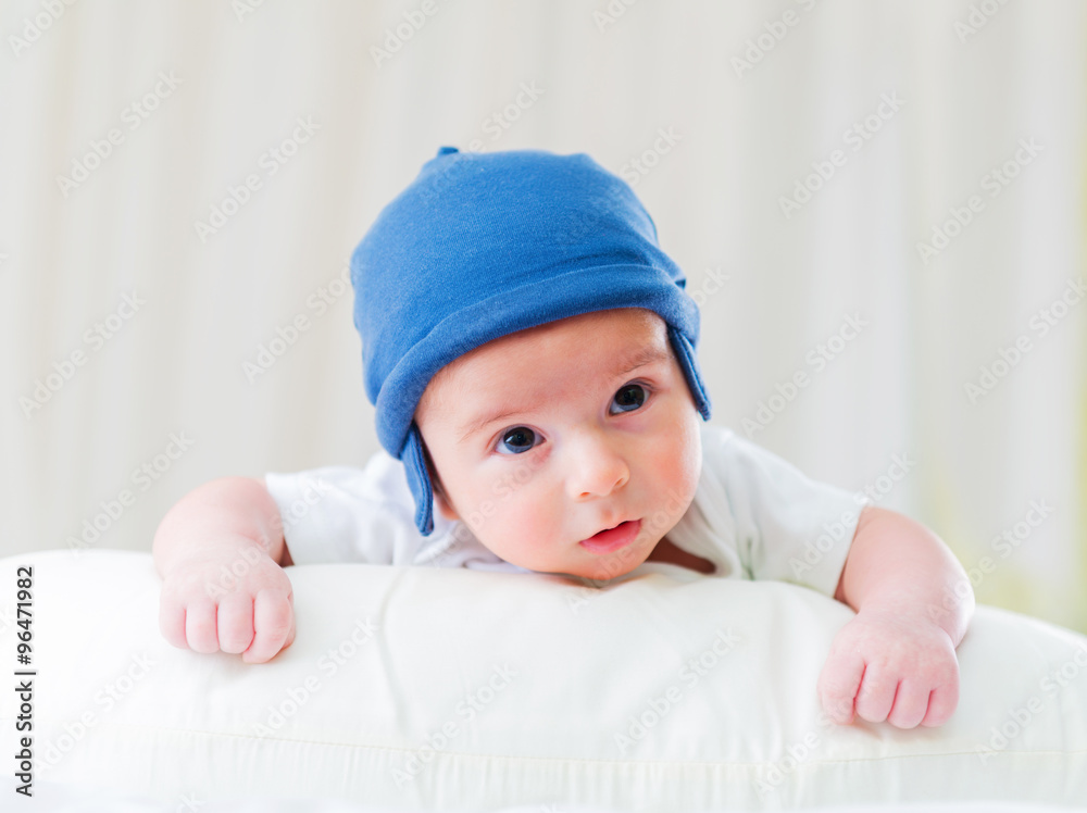Small baby in childhood concept Small baby in childhood concept