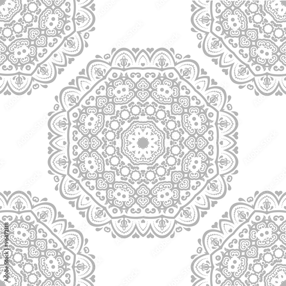 Seamless Oriental Vector Background