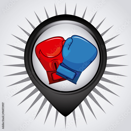 Boxing gloves design 