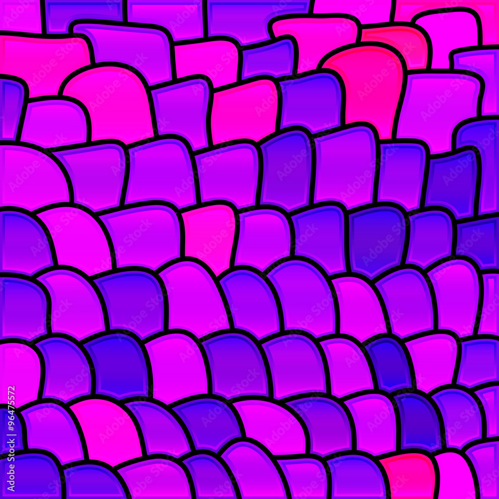 Obraz premium abstract vector stained-glass mosaic background
