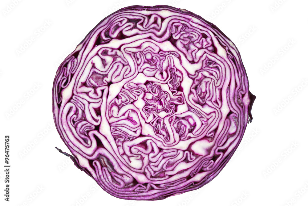 Cabbage half Cabbage half