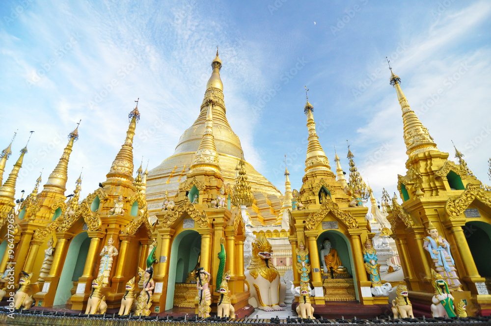 Shwedagon Pagoda Temple, Landmark in Yangon