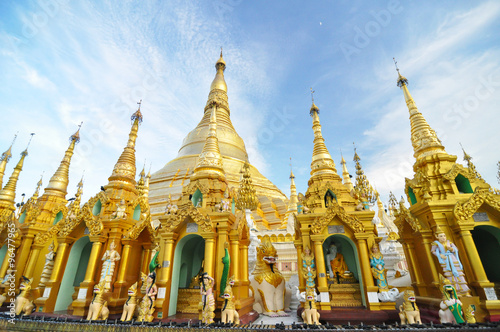 Shwedagon Pagoda Temple  Landmark in Yangon