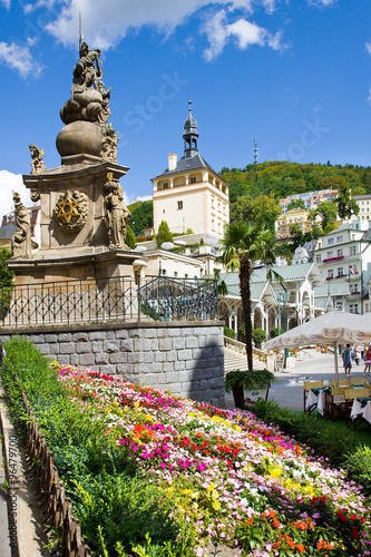 spa town Karlovy Vary, Czech republic, Europe